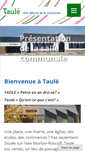 Mobile Screenshot of commune-taule.fr