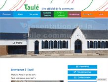 Tablet Screenshot of commune-taule.fr